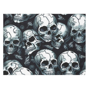 Nappe Halloween Motif crâne thème Halloween