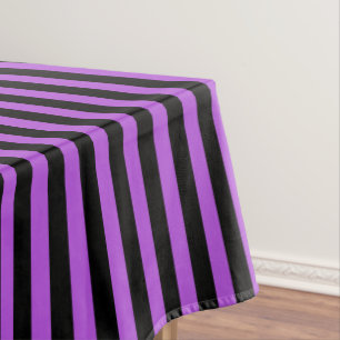 Nappe Halloween Poison violet et noir