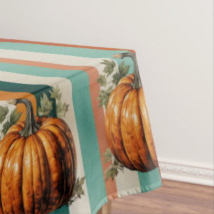 Nappe Halloween Thanksgiving citrouille Automne No3