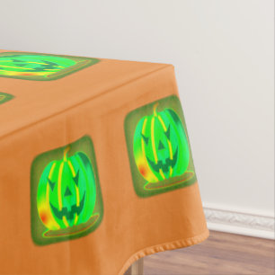 Nappe Halloween Thunder_Cove de Jack vert o-lantern