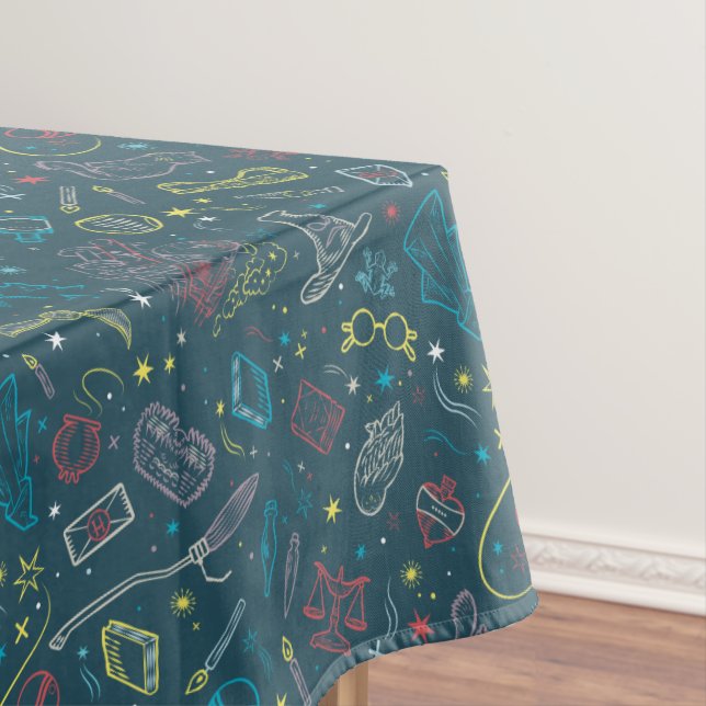 Nappe HARRY POTTER™ Artefacts Line Art Motif (In Situ)