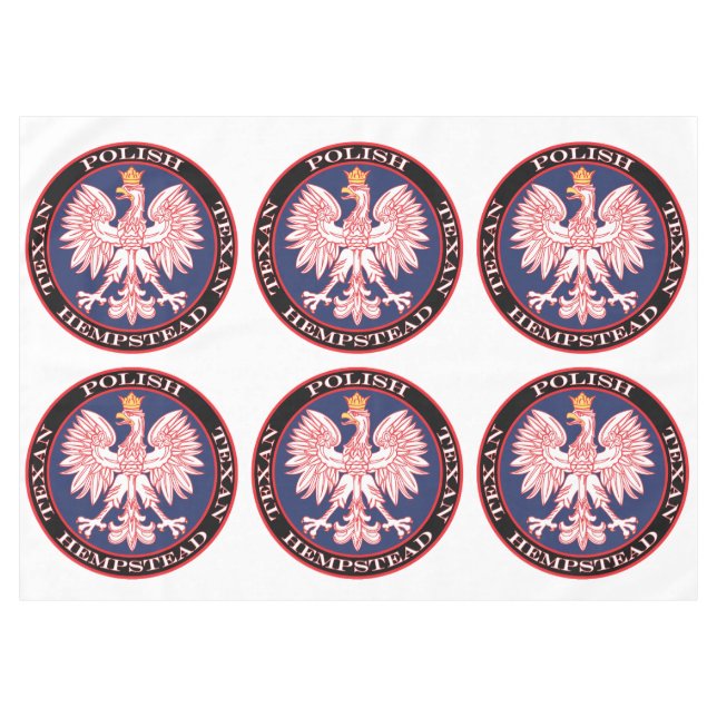Nappe Hempstead Round Polonais Texan (Devant (Horizontal))