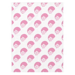 Nappe Hérisson rose mignon