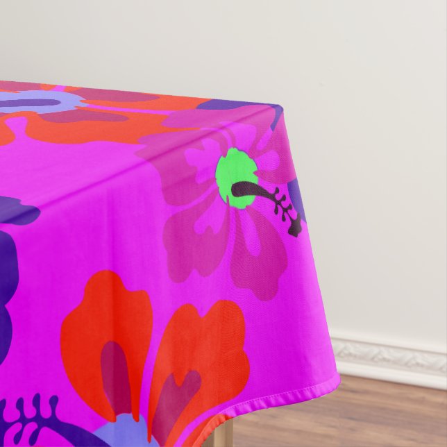 Nappe Hibiscus Art Bold Pattern Tropical Themed (In Situ)
