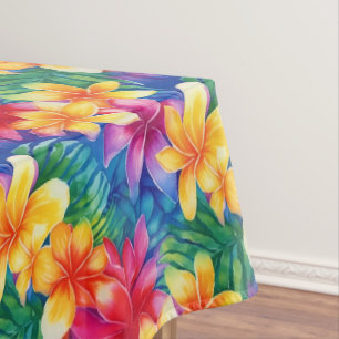 Nappe Hibiscus Floral Hawaïen Coloré 