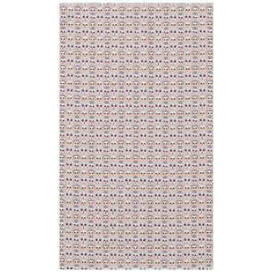 Nappe Hiboux Bébés sur Fond Rose Pâle Motif
