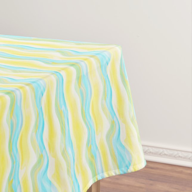 Nappe Hip Artistic Abstrait Rétro Cool Wave Art Motif (In Situ)