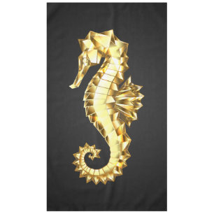 Nappe Hippocampe Polygonal Or