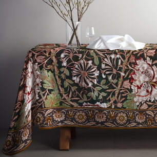 Nappe Honeysuckie Art Nouveau motif floral Morris