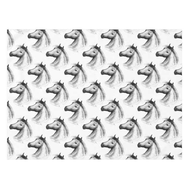 Nappe Horse : White (Devant (Horizontal))