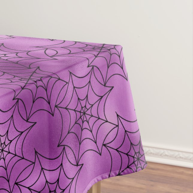 Nappe Huile violette sans joint et toiles noires Hallowe (In Situ)