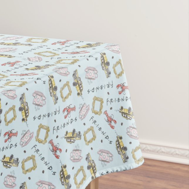 Nappe Icônes d'aquarelle AMIS™ Motif (In Situ)