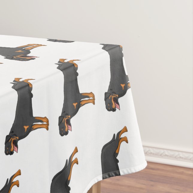Nappe Illustration de chien Rottweiler (In Situ)