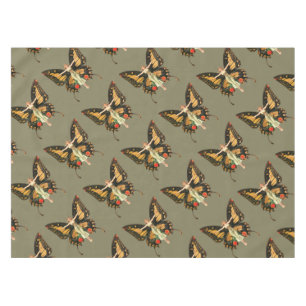 Nappe Illustration de femme volant papillon Flapper