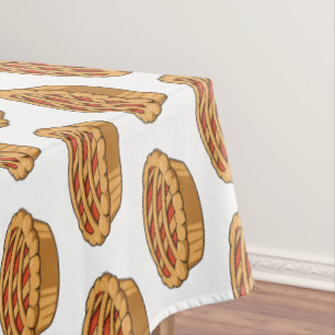 Nappe Illustration de la caricature à tarte