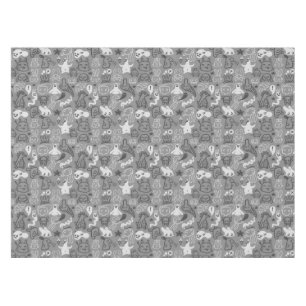 Nappe illustration de motif de griffonnages