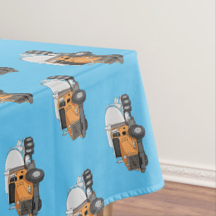 Nappe Illustration du camion de mélange de béton
