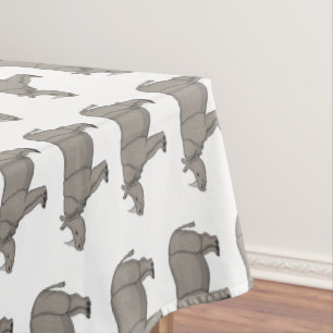 Nappe Illustration du rhinocéros de Javan
