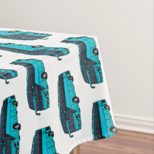 Nappe Illustration d'un autobus à passagers moderne