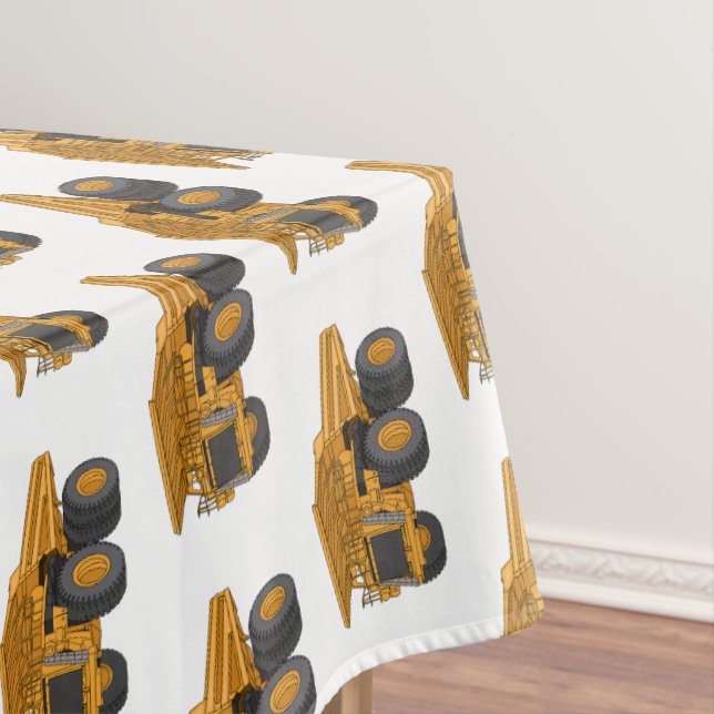 Nappe Illustration d'un camion à grande échelle (In Situ)