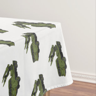Nappe Illustration d'un camion de missiles militaires