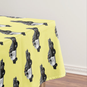 Nappe Illustration d'une voiture de police
