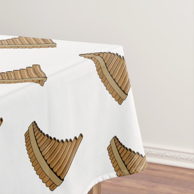 Nappe Illustration Pan flûte / panpipes (In Situ)