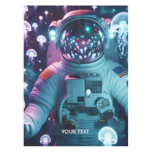 Nappe Imaginaire Cute astronaute espace méduse