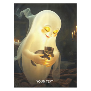 Nappe Imaginaire Cute Fantôme Kitten Bougies