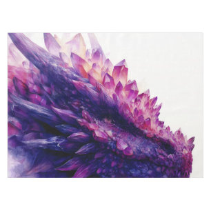 Nappe Imaginaire mystique Améthyste cristal Dragon Bête