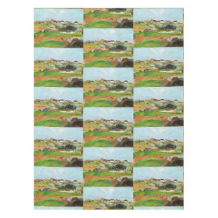 Nappe Impression d'art vintage de Gauguin, Paysage au Po
