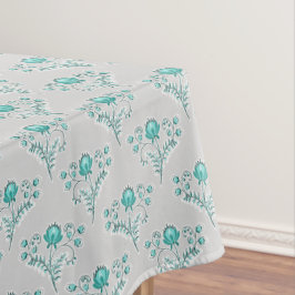 Nappe Impression de blocs floraux.