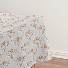 Nappe Impression de blocs floraux.