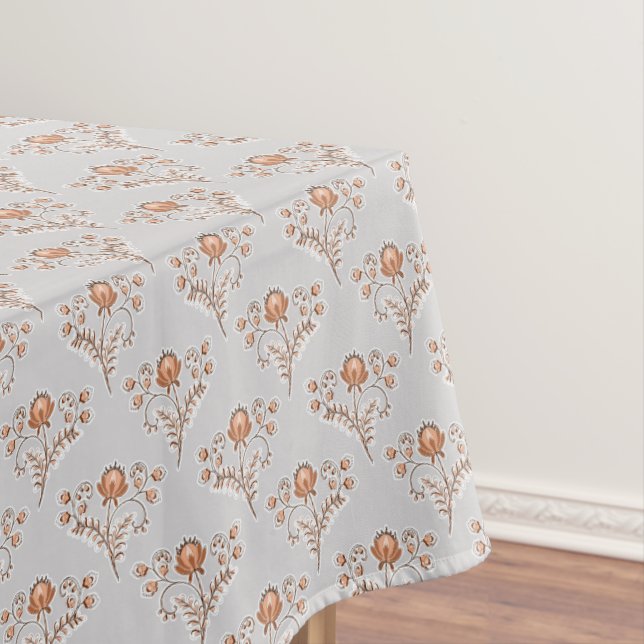 Nappe Impression de blocs floraux. (In Situ)