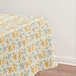 Nappe Impression de nurserie d'animaux de safari