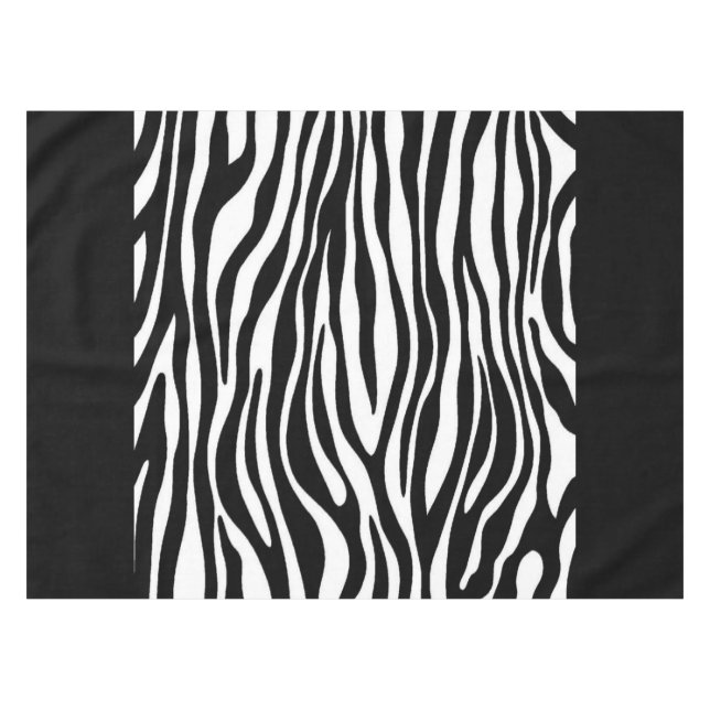Nappe Impression Zebra (Devant (Horizontal))
