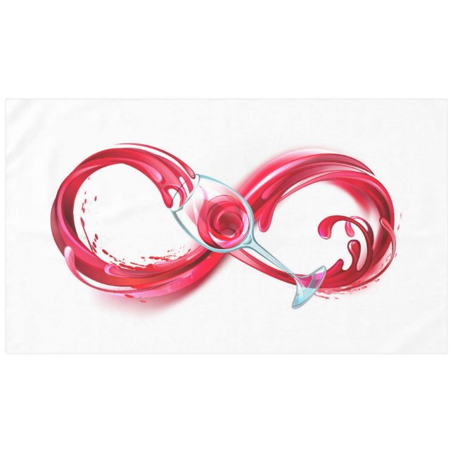 Nappe Infinity with Red Wine (Devant (Horizontal))