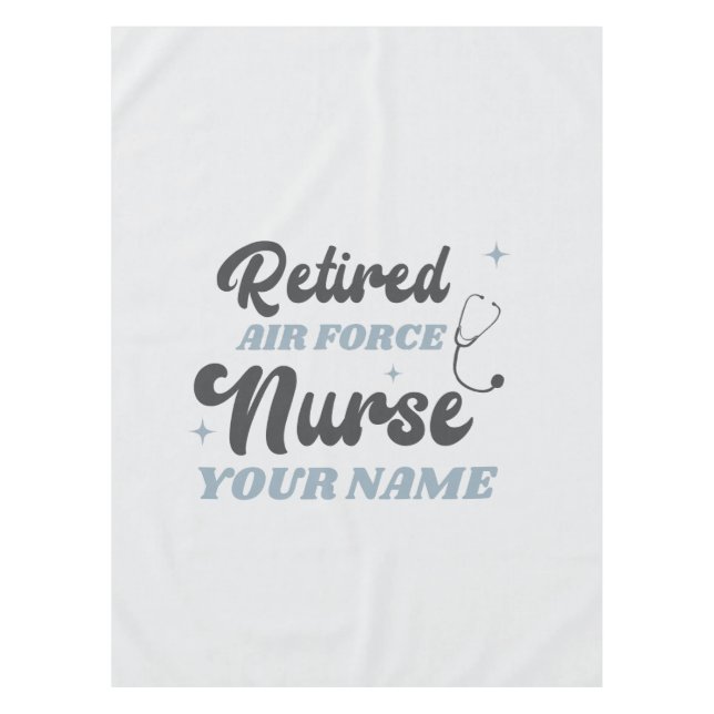 Nappe Infirmière de la Force aérienne retraitée (Devant)