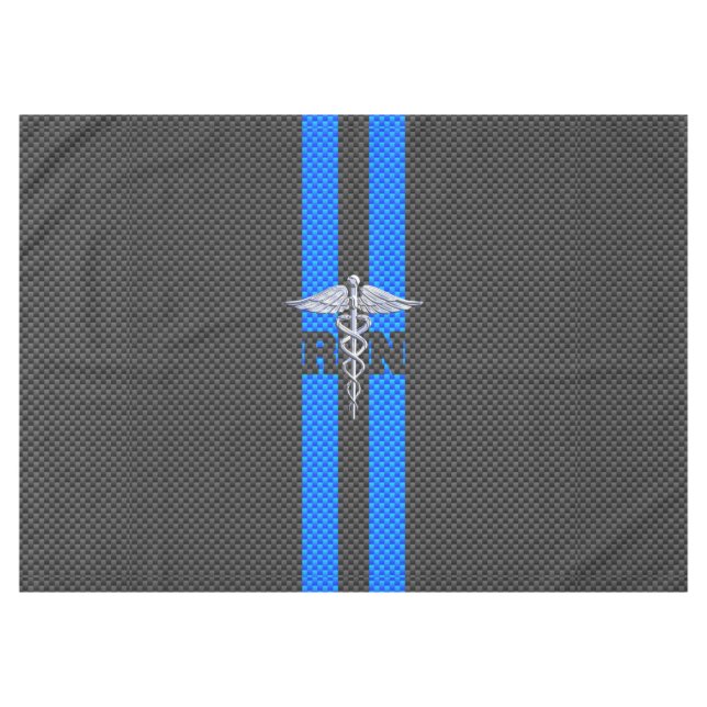 Nappe Infirmière inscrite RN Silver Caduceus (Devant (Horizontal))