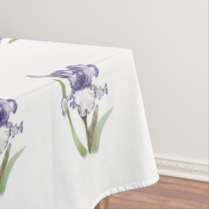 Nappe Iris hérissé par pourpre