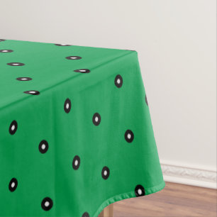 Nappe Irish Green Black White Dot -Arrière - plan modifi