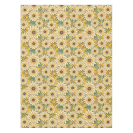 Nappe Jardin de tournesol jaune fleuri gras