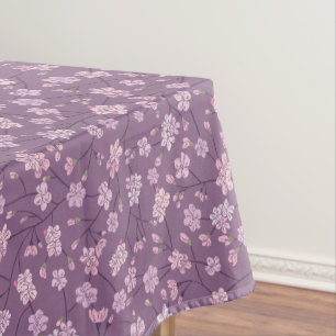 Nappe Jardin printanier Fête des Mères Fleurs asiatiques