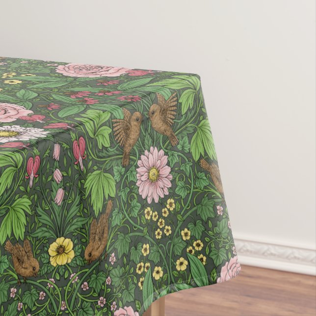 Nappe Jardin sauvage en vert (In Situ)
