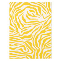Jaune zèbre rayures Preppy Wild Poster de animal