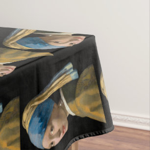 Nappe Johannes Vermeer - Fille avec une oreille perle