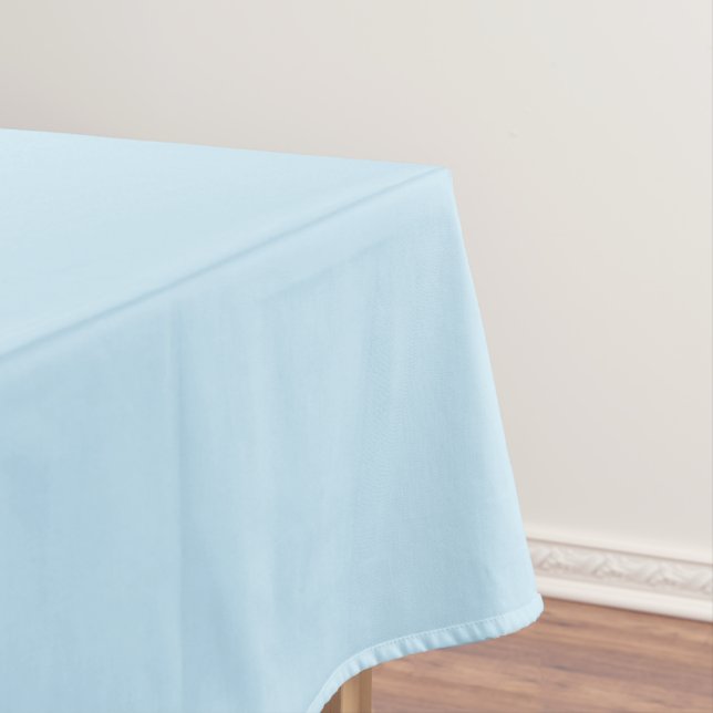 Nappe Joli bleu clair jaune blanc motif fleur marguerite (In Situ)