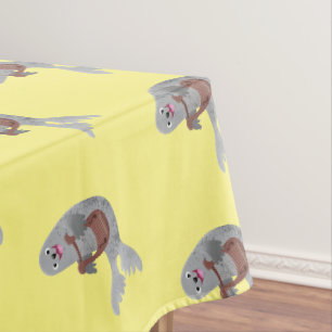 Nappe Joli dessin animé sur le phoque du Groenland