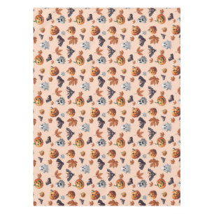 Nappe Joli Éffrayant Halloween Motif d'automne