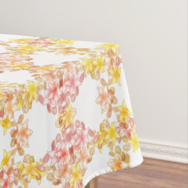 Nappe Joli Lily Floral Pastel rose Jaune